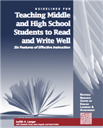 Teaching our kids to read and write well 